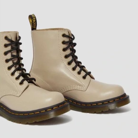 Dr. Martens Shoes - RARE Dr. Martens 1460 Pascal Wanama Natural Boots | US 6